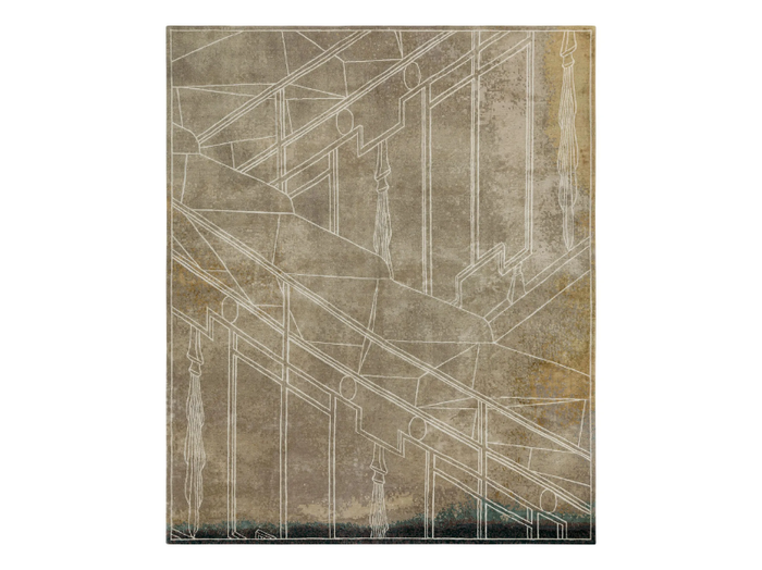 MILANO KHAKI - Rectangular handmade rug _ Tapis Rouge